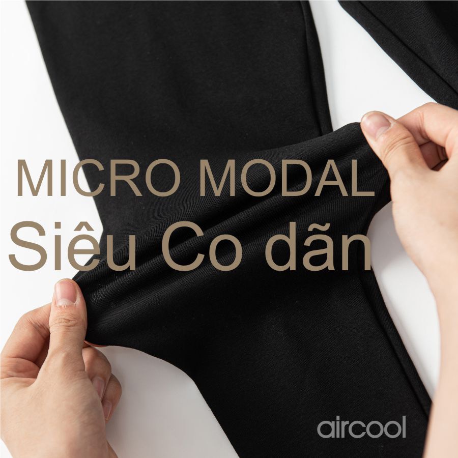 Quần legging bé gái 3-15 tuổi aircool 100% cotton modal mềm mại & ấm áp - ảnh sản phẩm 5