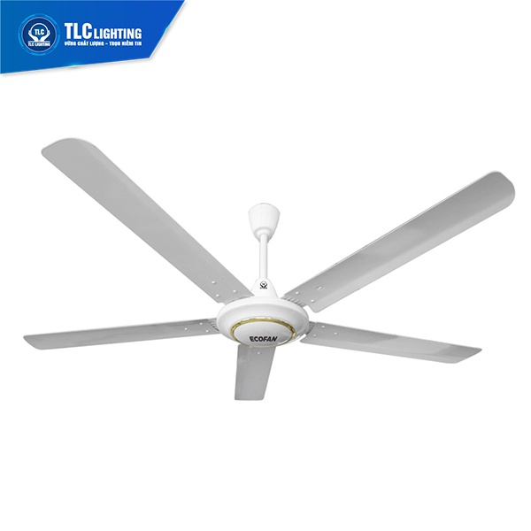 Quạt trần ECOFAN - Classic - Màu Trắng/WH - Công suất 100W/TLC - Bảo hành chính hãng