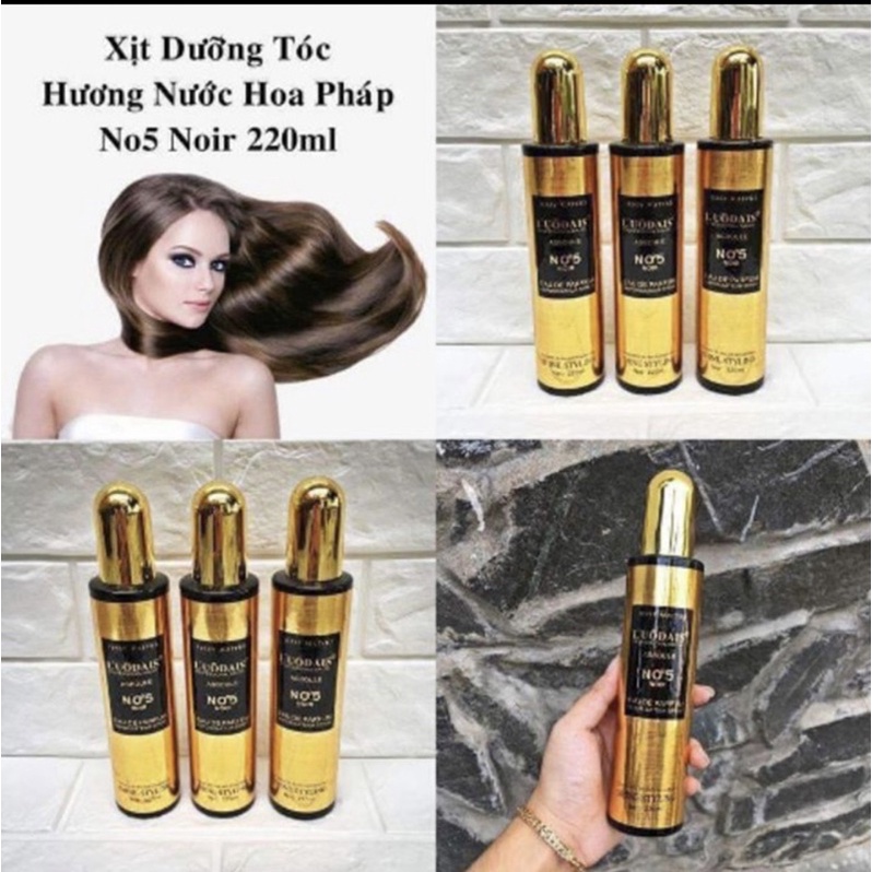 XỊT DƯỠNG TÓC L'UÔDAIS NO5 HƯƠNG NƯỚC HOA PHÁP SEAGULL STORE | BigBuy360 - bigbuy360.vn