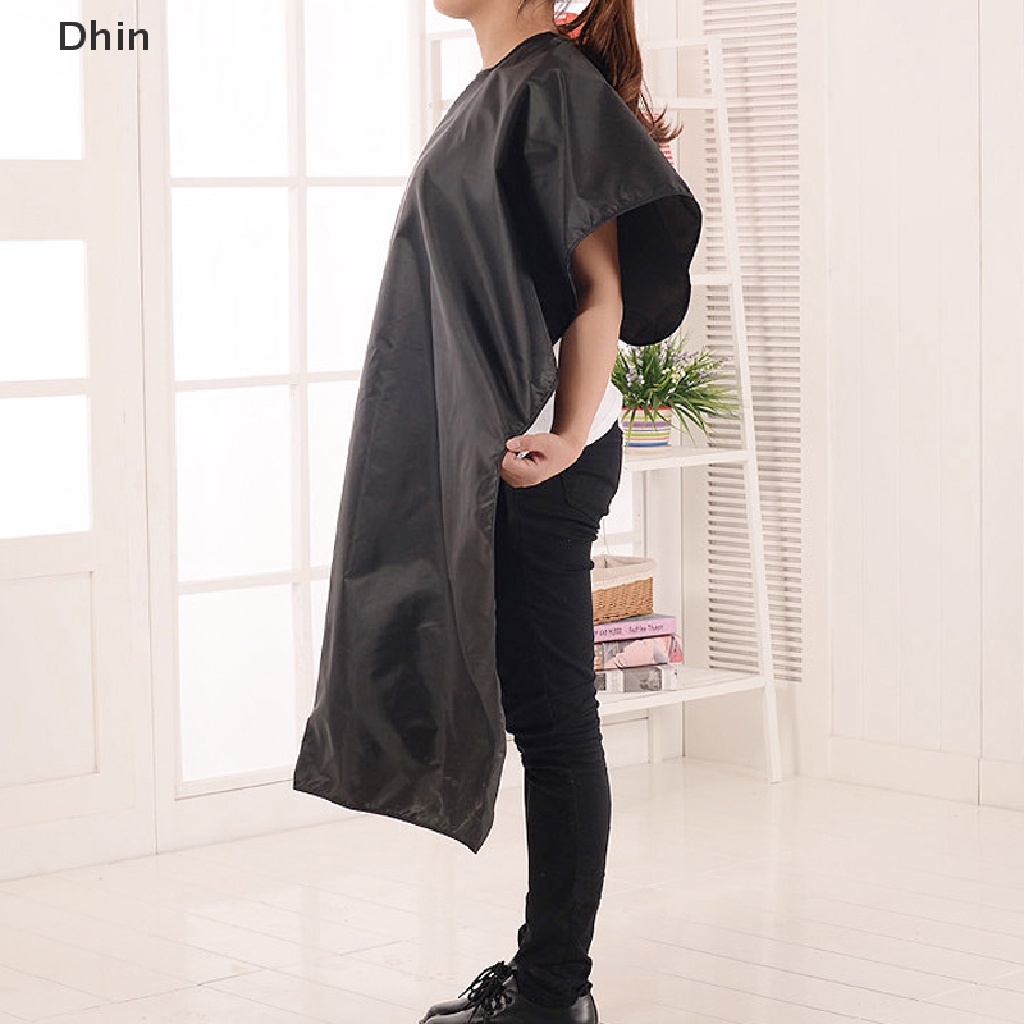 1 Áo Choàng Cắt Tóc Màu Đen Dành Cho Người Lớn Và Trẻ Em