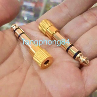 Jack chuyển đổi tai nghe từ 6.5 sang 3.5 giá 2 cái 50k