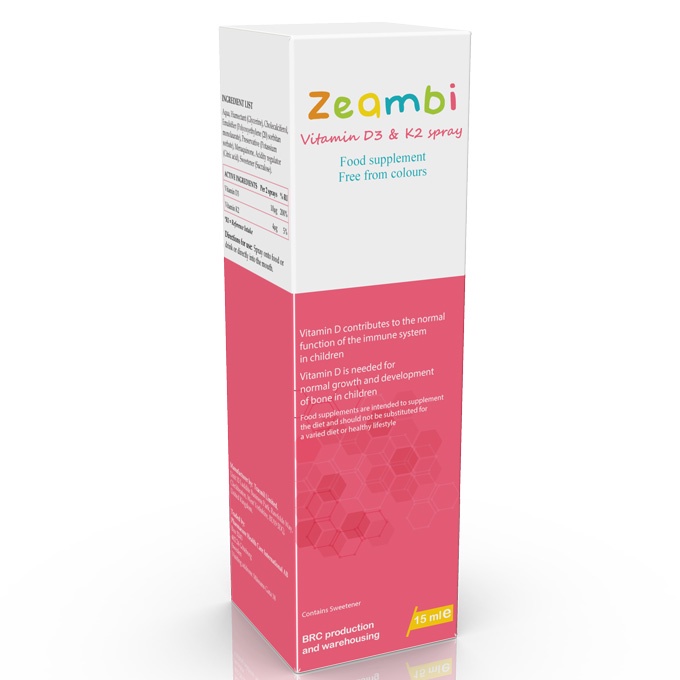 Vitamin D3k2 Zeambi dạng xịt 15ml