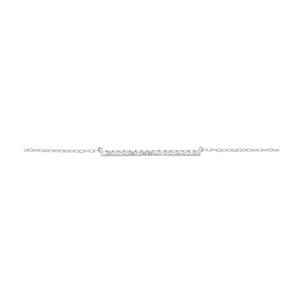 Dây cổ Bạc đính đá CZ Style x Chou Chou XM00W000037