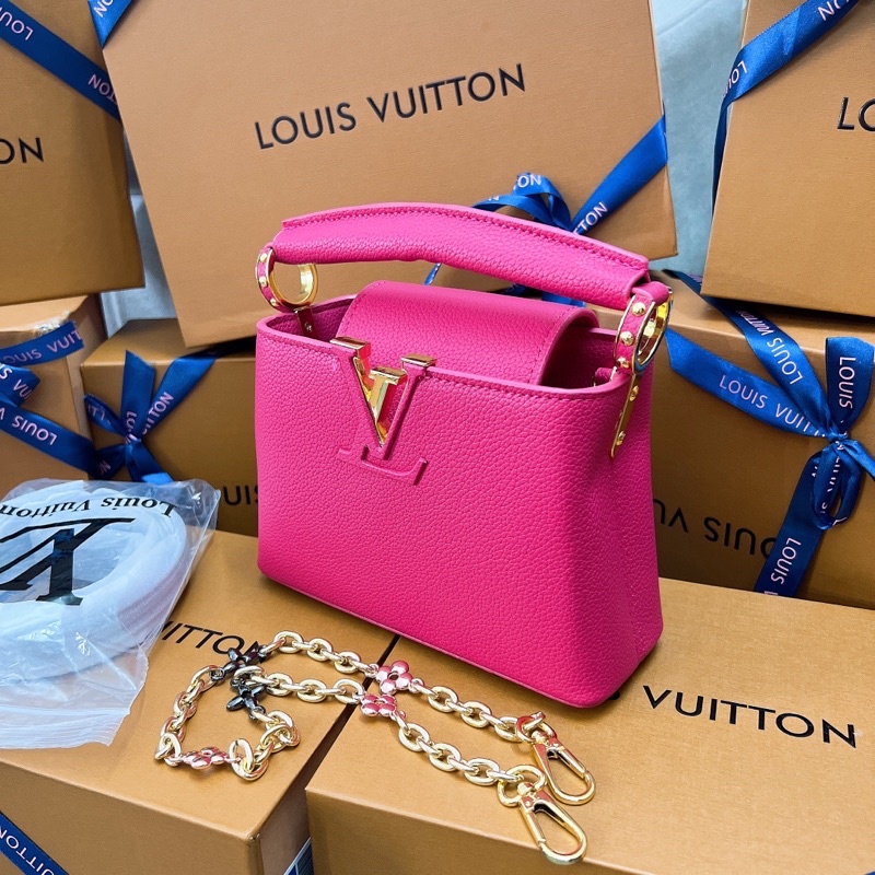 TÚI XÁCH EO VI CAPU SUPER VIP DA DÊ THẬT FULL BOX NAM CHÂM SIZE 20