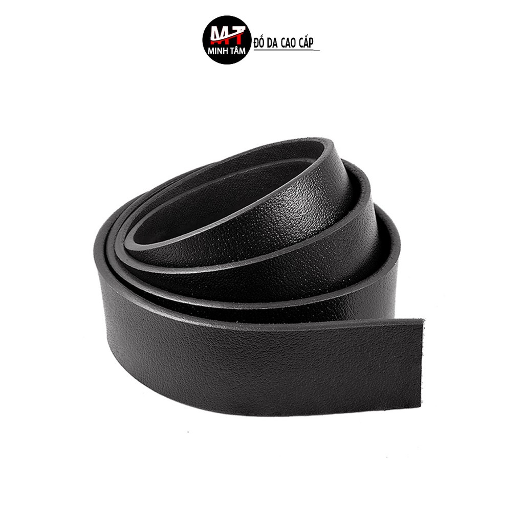 Dây thắt lưng nam Minh Tâm da bò , bản 3.5F , dành cho khóa tự động MT1 *