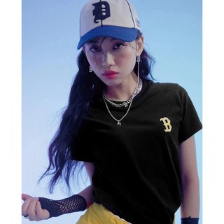 Áo thun New.era Red.Sox Unisex Màu Đen Basic