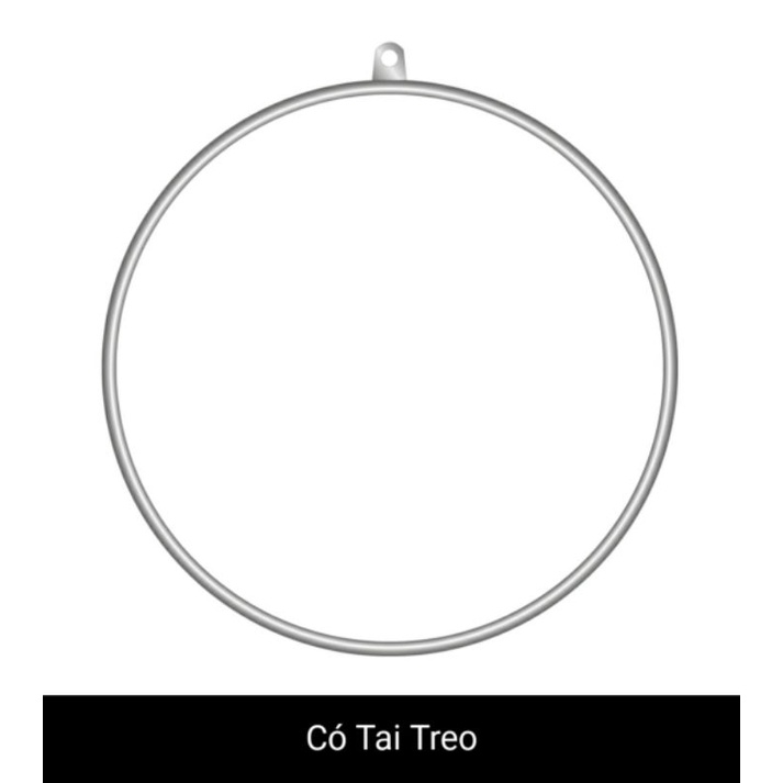 Vòng tập Yoga bay Aerial lyra hoop