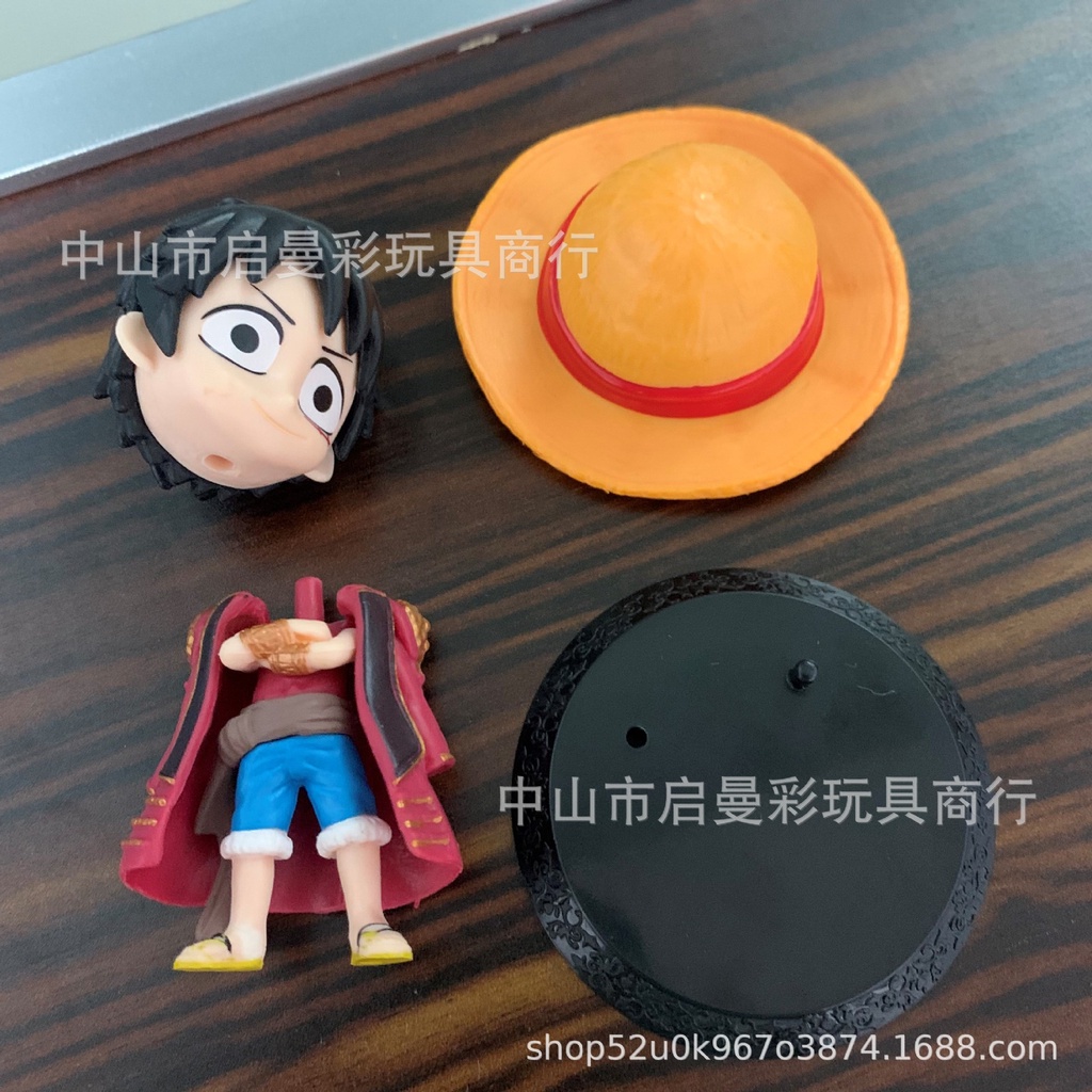 Mô hình OnePiece chibi- Luffy, ACE, Shank, Yasopp, Benn Beckman, Macor