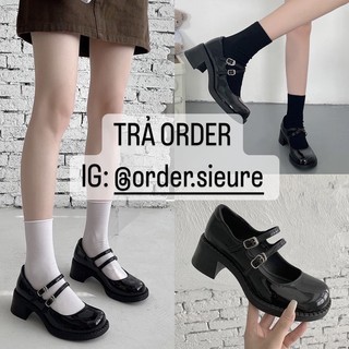 Giày mary jane vintange - Trả đơn order taobao tmall 1688