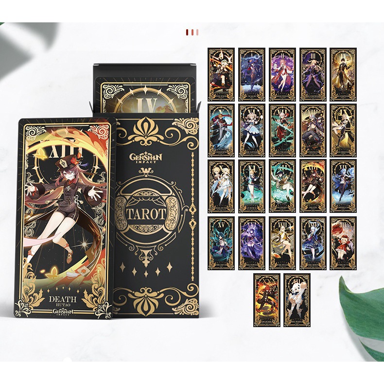 Bài Tarot game Genshin Impact (Bộ Major Arcana 22 lá)