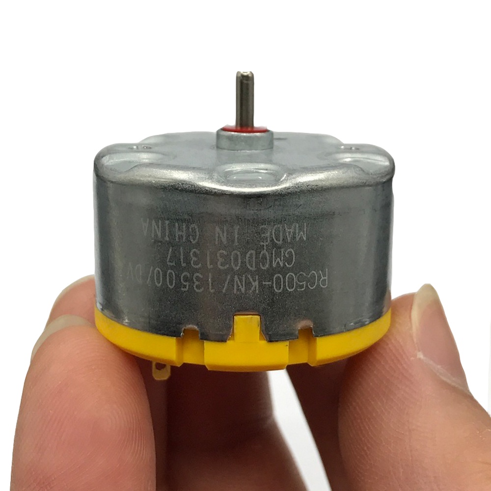 Động Cơ Chổi Than Tròn RC500-KN / 13500 / 14440 / 10600 DC 6-12V 5500RPM Cho Robot Hút Bụi