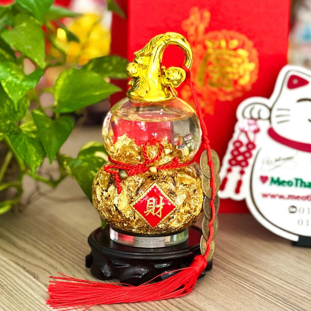 Bình Hồ Lô Vàng Trưng Tết, Quà Tặng Khai Trương may mắn tài lộc