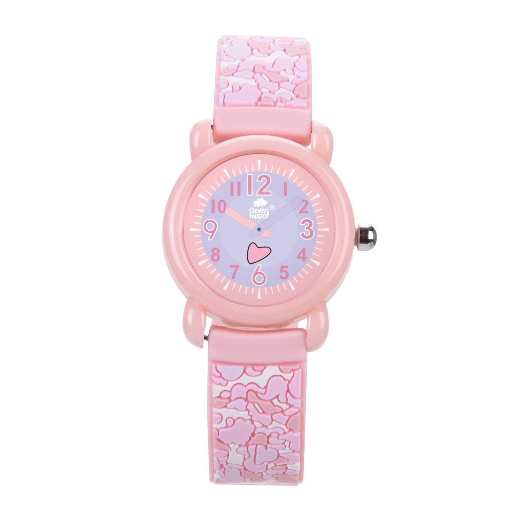 Đồng hồ Clever Hippo Clever Watch – Camouflage hồng WG001/PINK