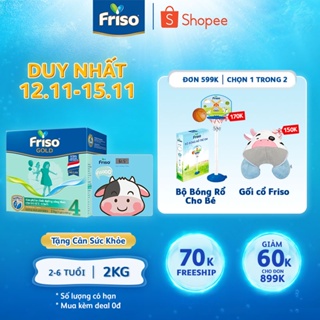 Tặng cân điện tử  sữa bột friso gold 4 hộp giấy 2kg - ảnh sản phẩm 1