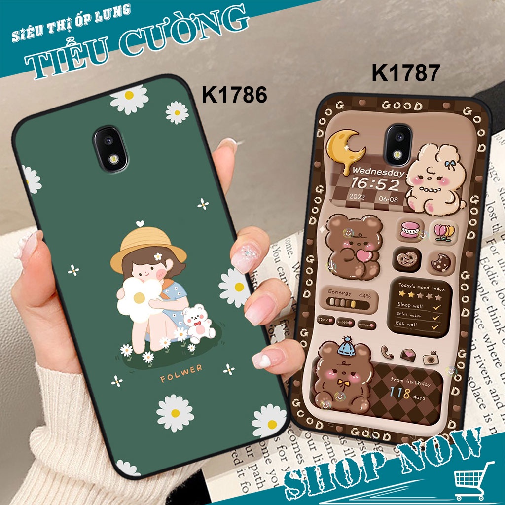 Ốp Samsung J3 PRO / J5 PRO in Hình Thời trang gucci và gấu birck cực độc
