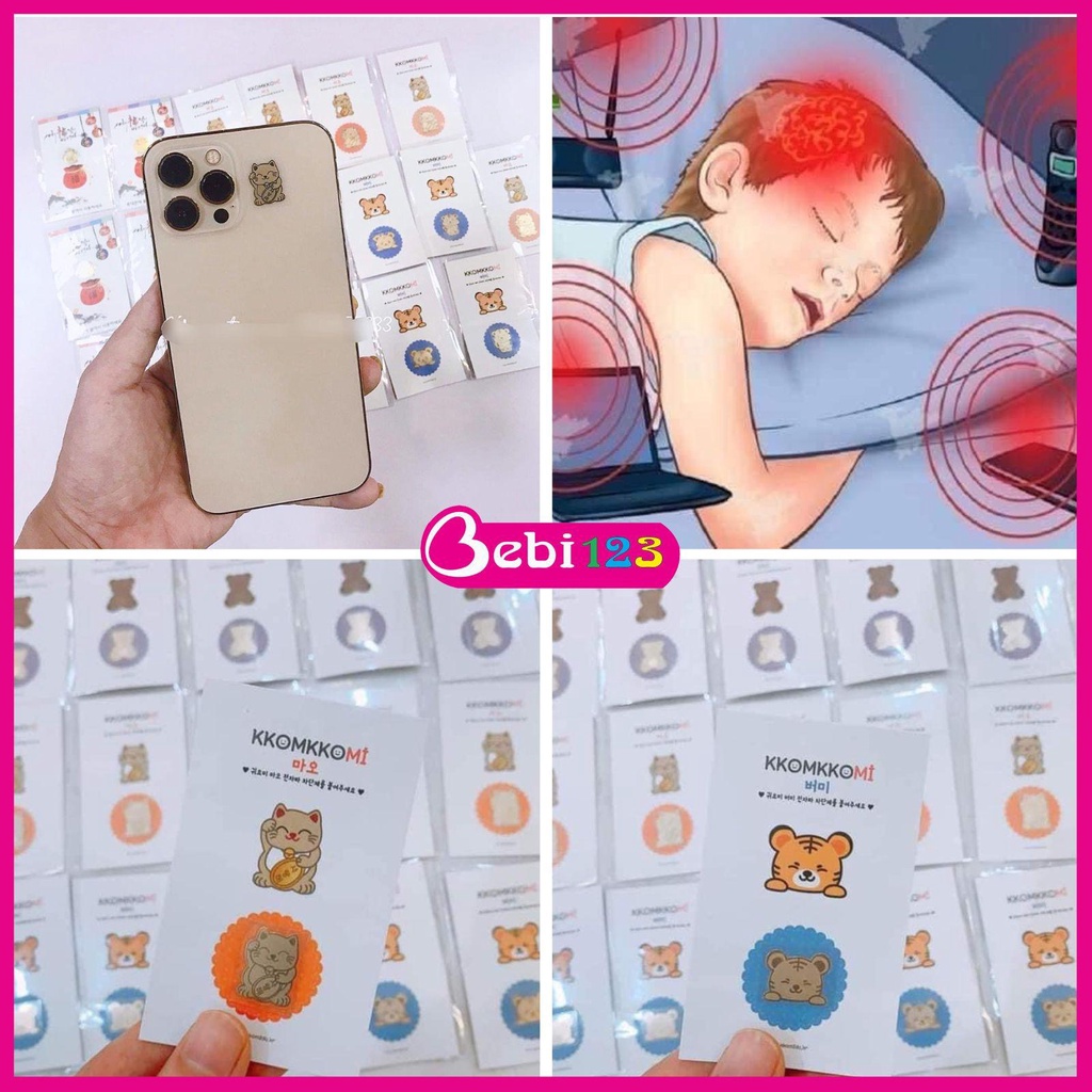 Chip chắn sóng điện từ -Miếng dán ngăn bức xạ điện thoại nhập khẩu Hàn Quốc an toàn khi sử dụng