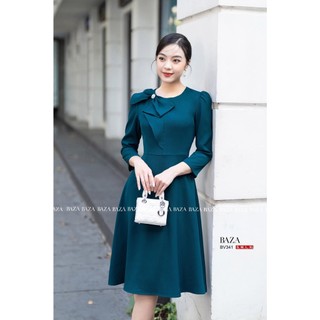 Váy liền phối nơ BV341