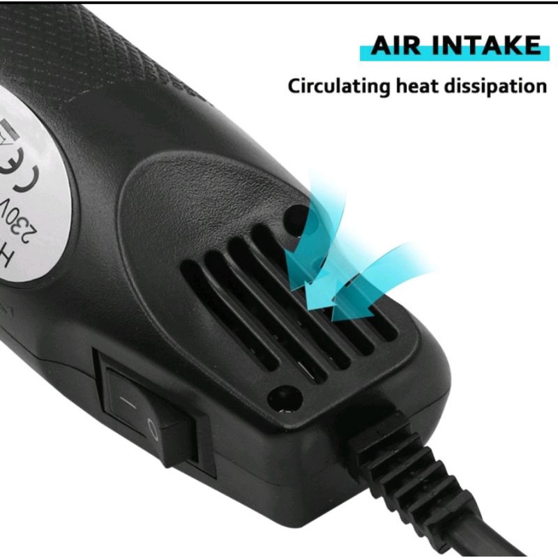 Máy khò mini cầm tay 300w/220v dùng hơ ống co nhiệt