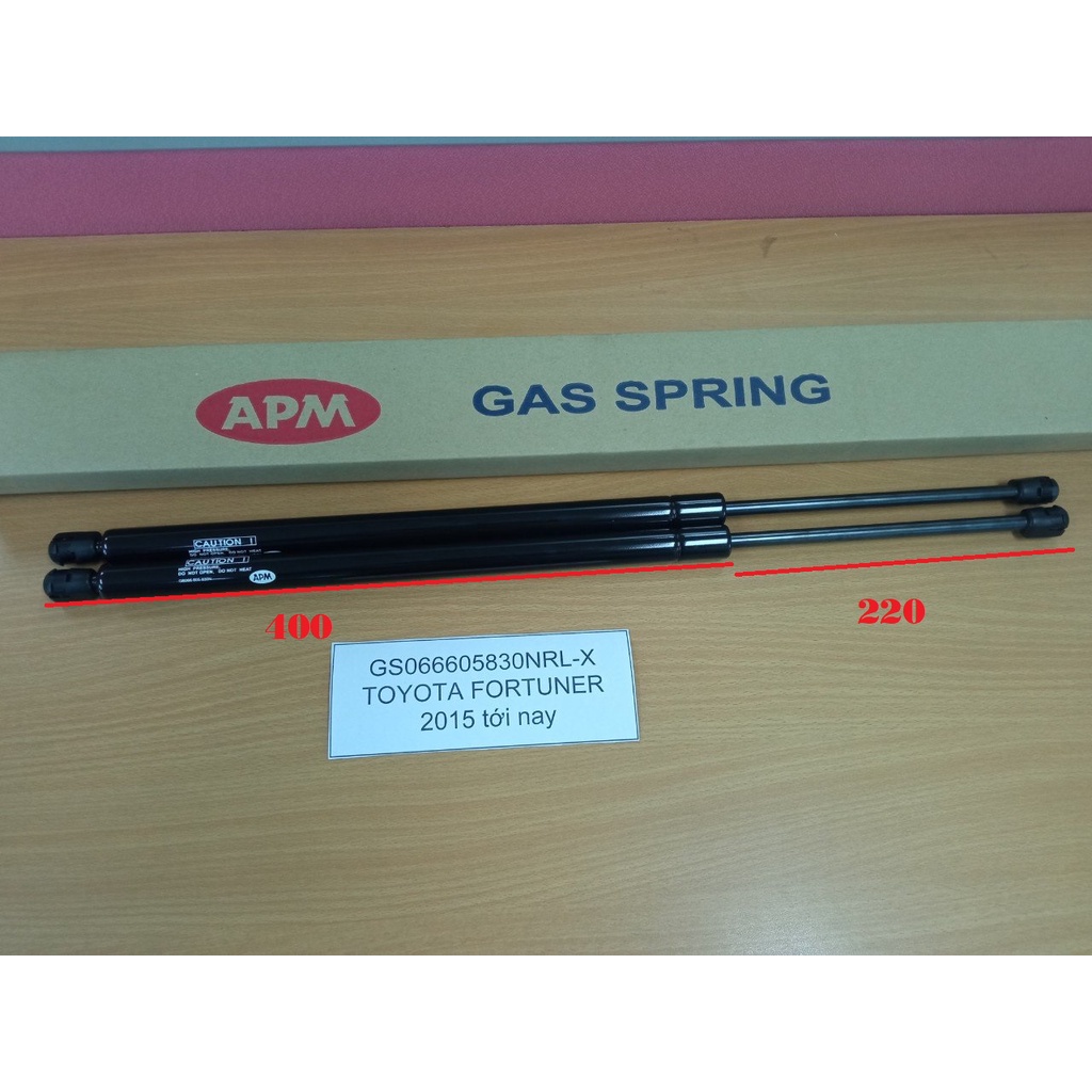 Ty nâng hạ cốp sau Toyota Fortuner, Innova. Hàng xịn APM Malaysia. 1 đổi 1 trong 6 tháng, Trái khác phải