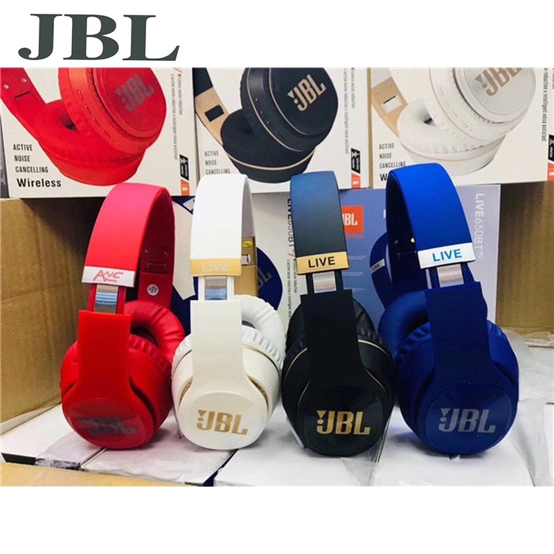 Tai Nghe Chụp Tai Bluetooth Không Dây JBL Live 650BT