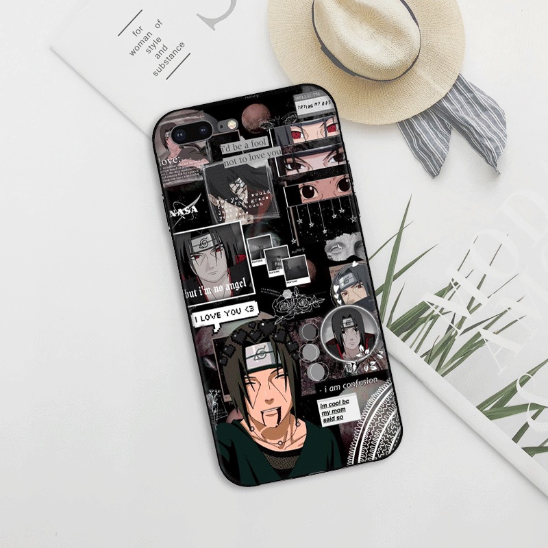 Ốp Điện Thoại Hình Naruto Uchiha Itachi Cho iPhone 5 5s SE 2016 6 6s 6Plus 6sPlus 7 8 SE 2020 7 8Plus X XS XR XS Max