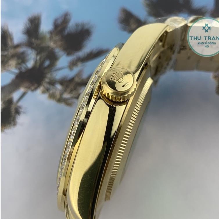 Đồng hồ nam Rolex mẫu cơ Automatic máy Nhật dòng Classic 3D bản Gold siêu nét