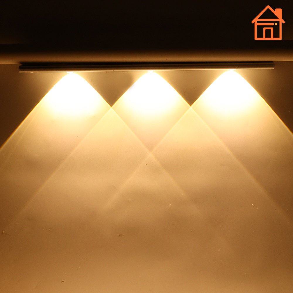 Đèn LED USB Không Dây Siêu Mỏng Có Cảm Biến Chuyển Động Dùng Trong Tủ Quần Áo / Nhà Bếp