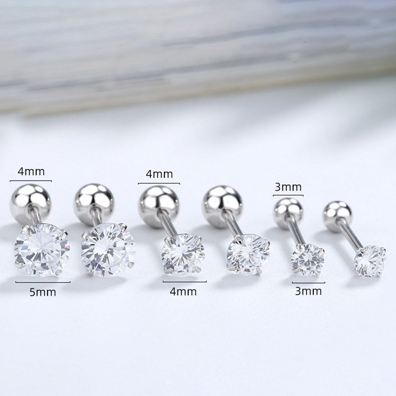 Đinh Ốc Bằng Thép Không Gỉ, Vòng Khuyên Tai, Kim Lỗ Tai, Thanh Mảnh, Vít Xương JP5