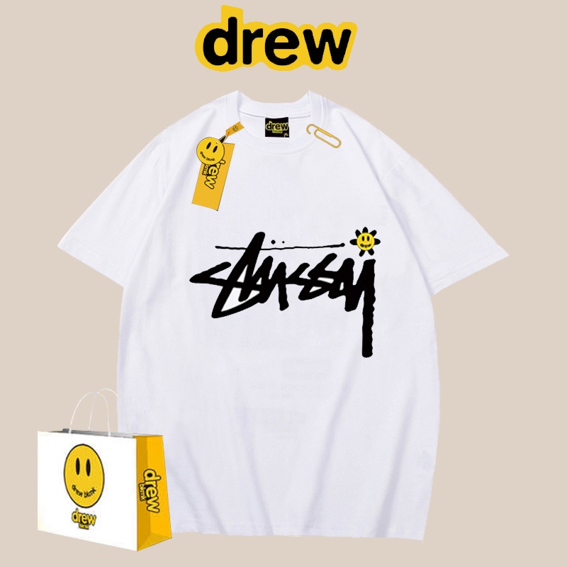 Áo Thun Tay Ngắn Dáng Rộng In Hình Justin Bieber house Thời Trang Mùa Hè Cho Cặp Đôi