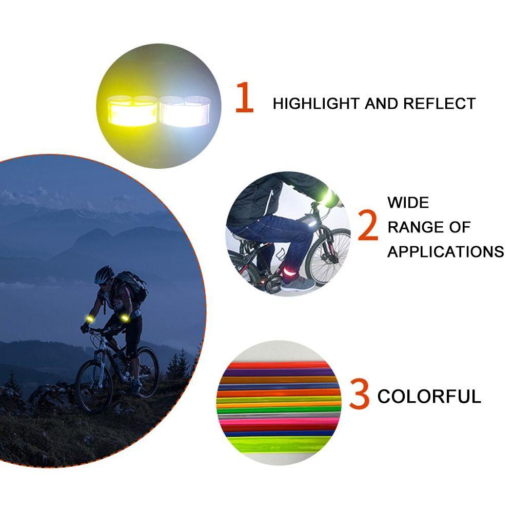 JONYE Vòng Đeo Tay Phản Quang 30CM Dùng Làm Quà Tặng Ban Đêm