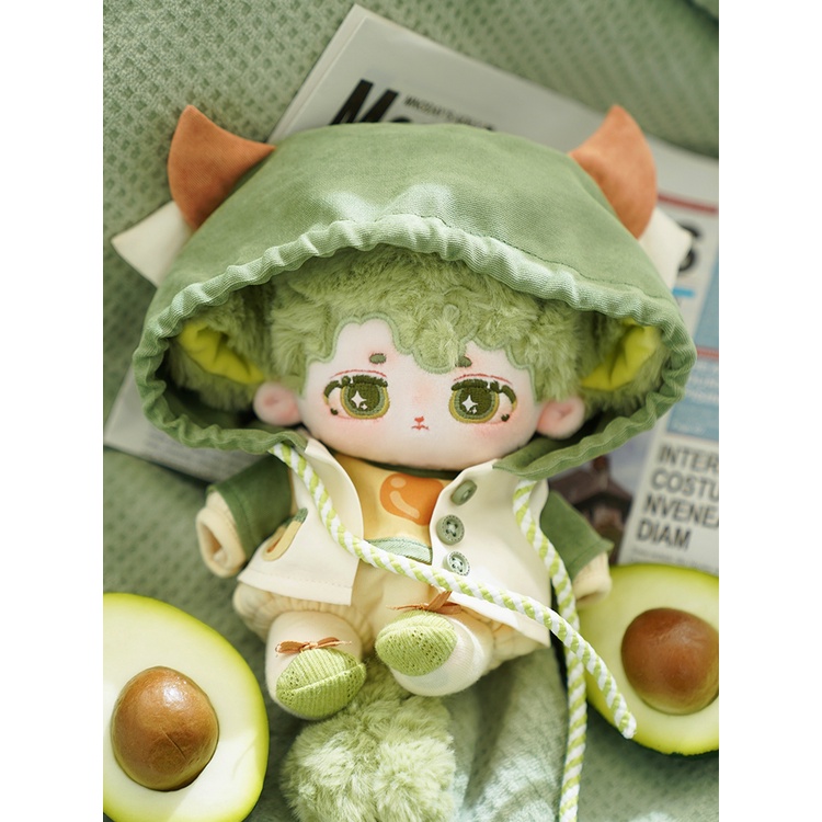 Búp bê không thuộc tính Chúc Quang & Bé Bơ & Hoa Lan 20cm