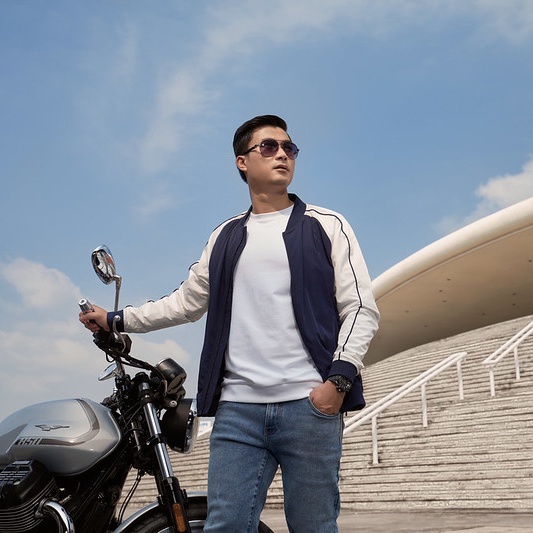 Áo khoác 2 lớp gió nam TORANO phối tay cổ bomber trượt nước, giữ ấm DWCW008