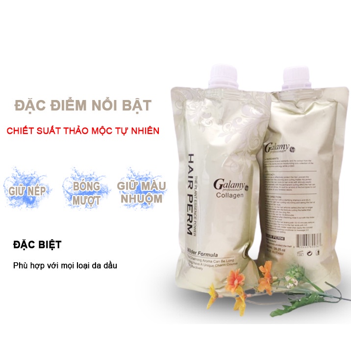 Cặp thuốc uốn ép Galamy Collagen