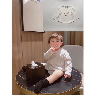 Áo cotton xược trắng sweet cherry