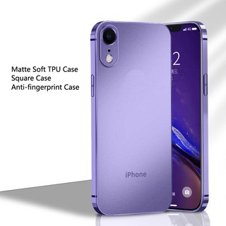 Ốp điện thoại TPU mềm mặt nhám cho iPhone 13 12 11 Pro Max Xs Max Xr X 8 7 Plus Se2020