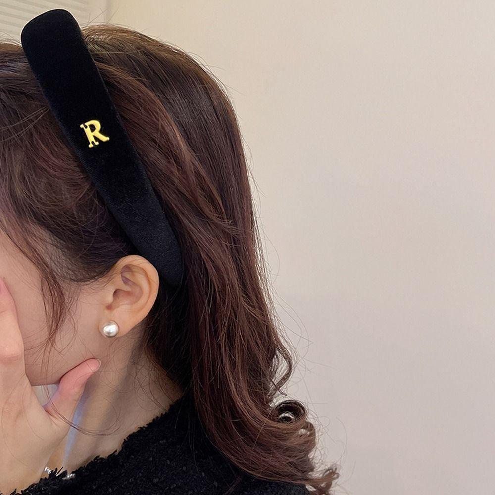 ANEMONE Băng Đô Nhung Co Giãn Thời Trang Thanh Lịch Dành Cho Nữ