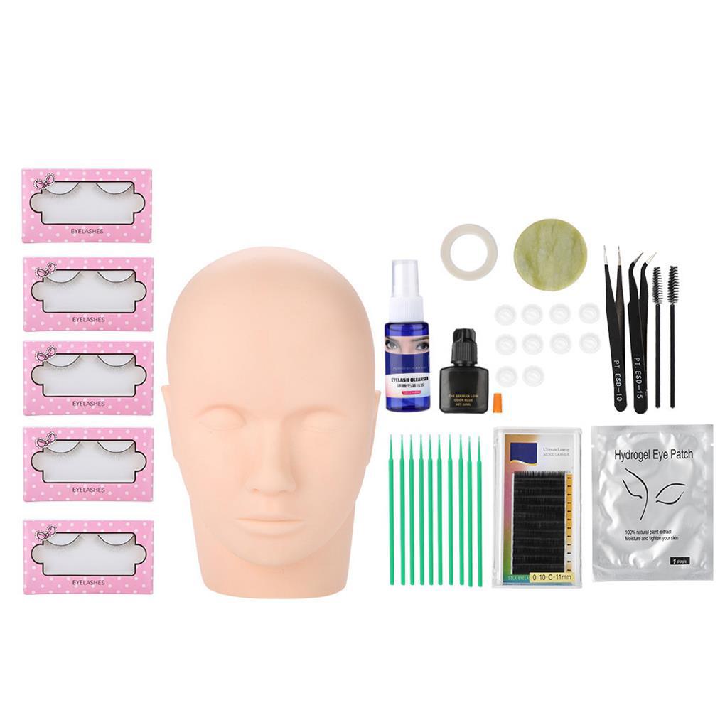 Bộ Dụng Cụ Hỗ Trợ Luyện Tập Ghép Lông Mi Tiện Dụng