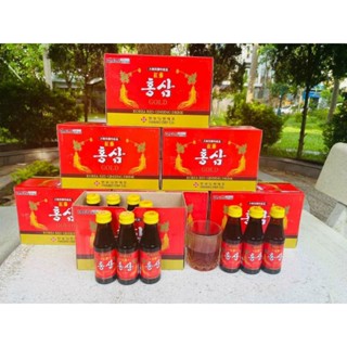 Nước hồng sâm chai HanBo Hàn Quốc(hộp 10 chai)