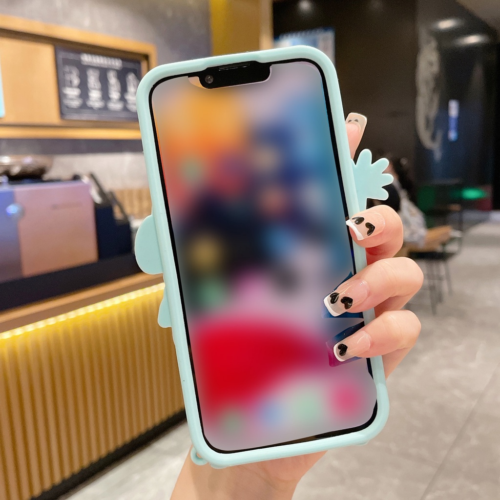 Ốp Điện Thoại Silicon Hình xiaoxin 3D Cho iphone 14 13 12 11 pro x xr xs max 6 6s 7 8 plus se 2020
