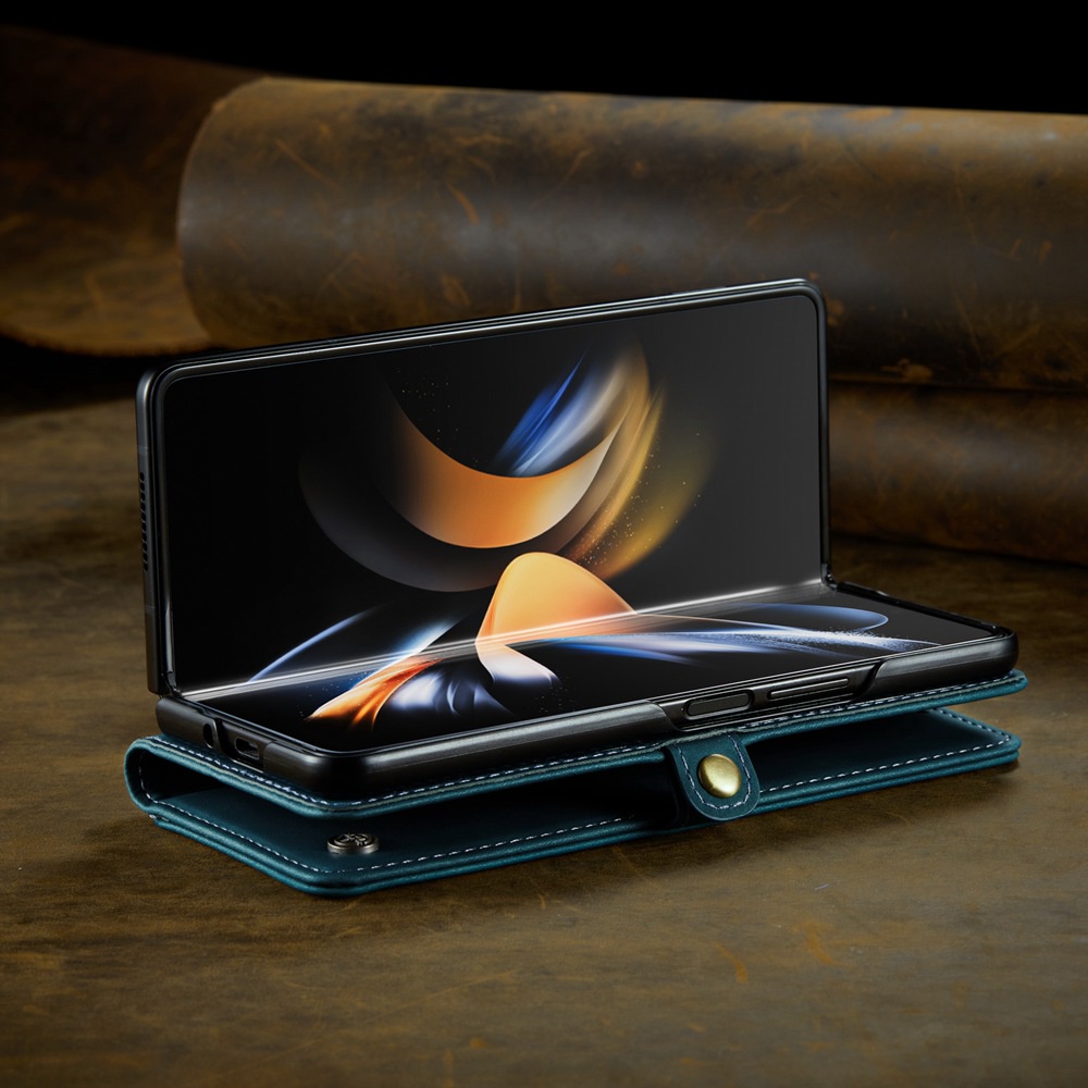 Ốp Điện Thoại Silicone Da PU Caseme Chính Hãng Kiểu Ví Lật Có Ngăn Đựng Thẻ Cho Samsung Galaxy Z Fold 4 5G Z Fold4 5G