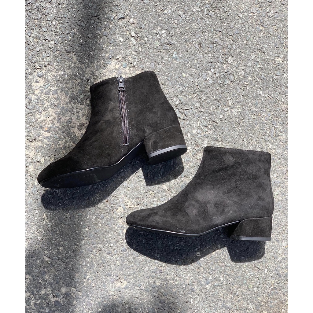 Boot VAGABOND lửng cổ da dê