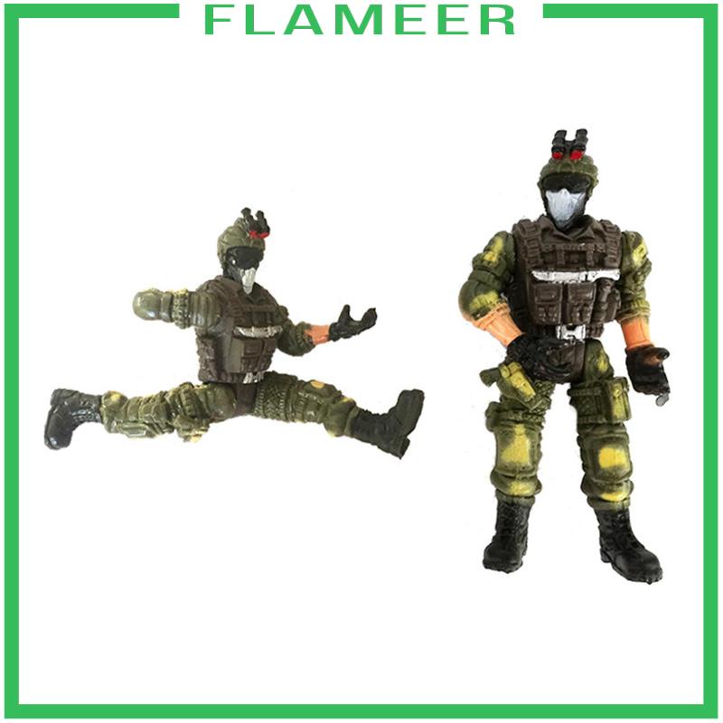 Set 6 Mô Hình Đồ Chơi Người Lính Mỹ 10cm