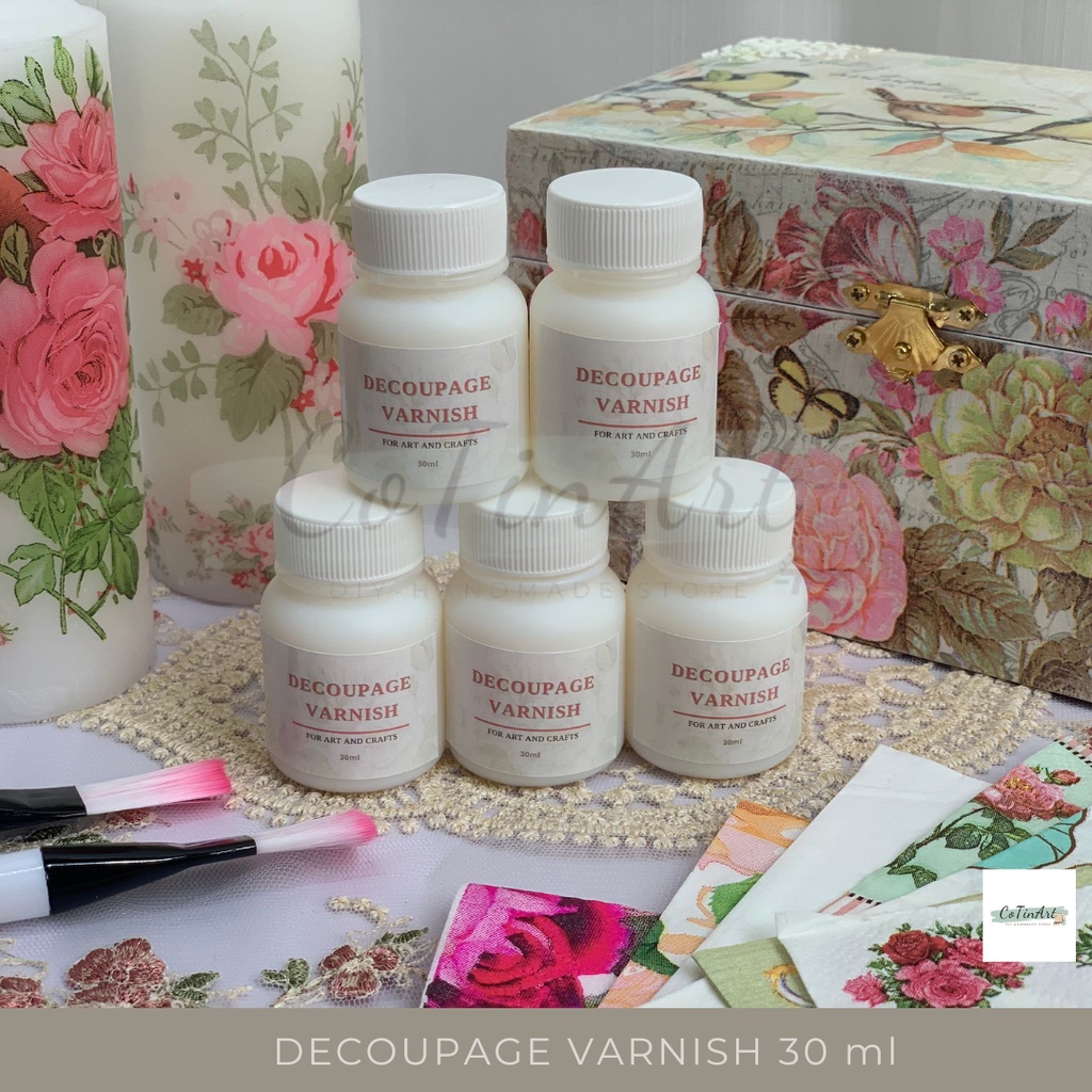 Keo decoupage, napkin art