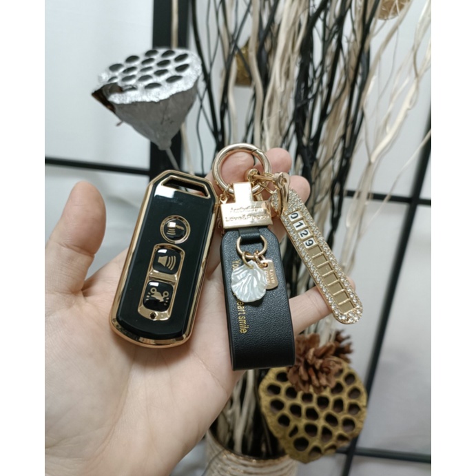 Vỏ Chìa Khóa Điều Khiển Từ Xa Bằng TPU Dành Cho Xe Mô Tô Honda PCX SH 125 150 2016-2020 Super Cub 125