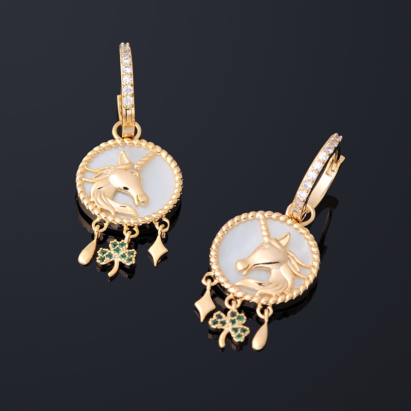 Bông Tai Hình Vỏ Sò Phong Cách Hàn Quốc Thanh Lịch