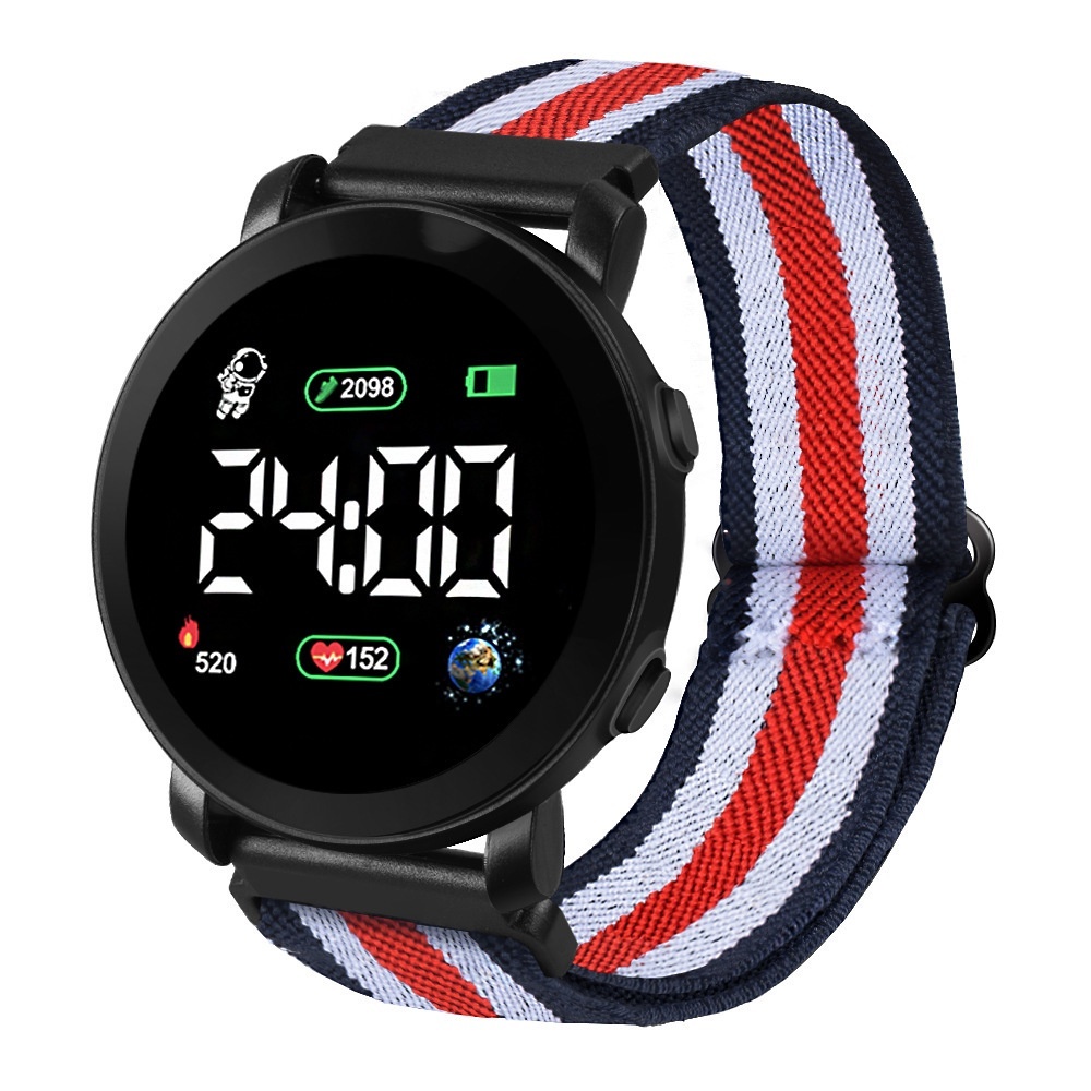 Đồng Hồ Đeo Tay Điện Tử Dây Nylon Thời Trang Dành Cho Nữ | BigBuy360 - bigbuy360.vn