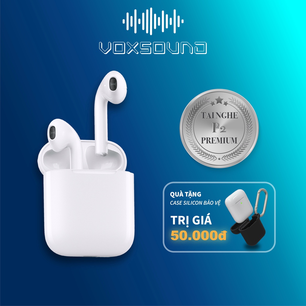 Tai Nghe Bluetooth R2 - Bản Cao Cấp Nhất - Đầy Đủ Tất Cả Các Chức Năng - Tặng Vỏ Silicon