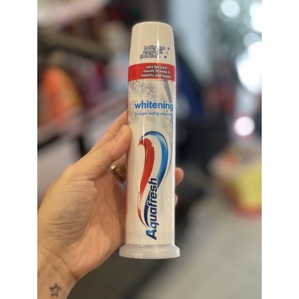Kem đánh trắng răng Aquafresh 100ml - Hàng PHÁP chính hãng .