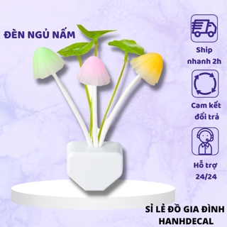 Đèn Ngủ Avatar Hình Nấm Đổi Màu