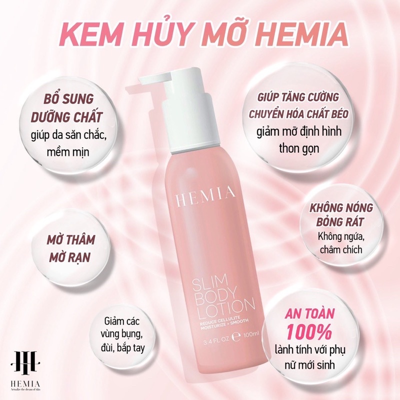 KEM HUỶ MỠ HEMIA